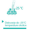 Delovanje do -27°C