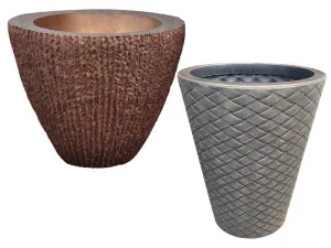 Okrasni lonci PVC - moderni